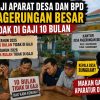 Gaji Aparat Desa dan BPD Pagerungan Besar Diduga Tertunggak 10 Bulan, Kades Bungkam?